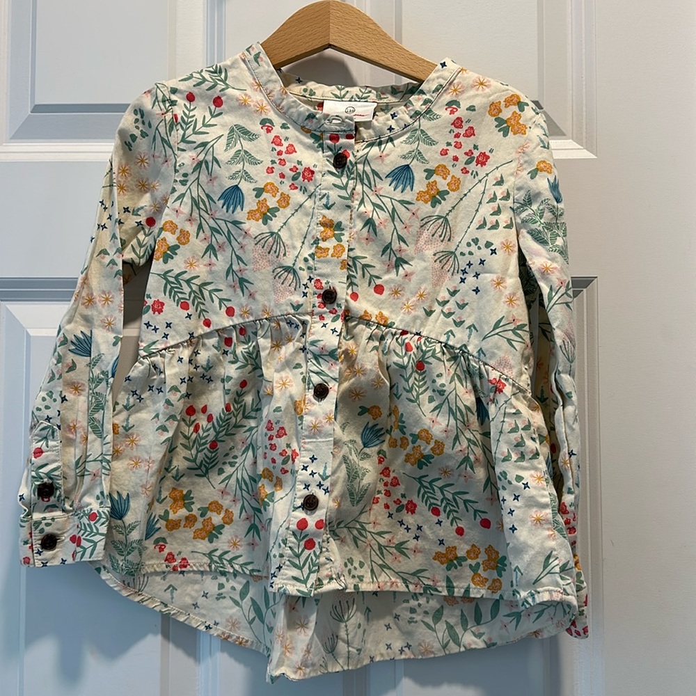 Hanna Andersson Girl’s Spring Top Shirt Size 110